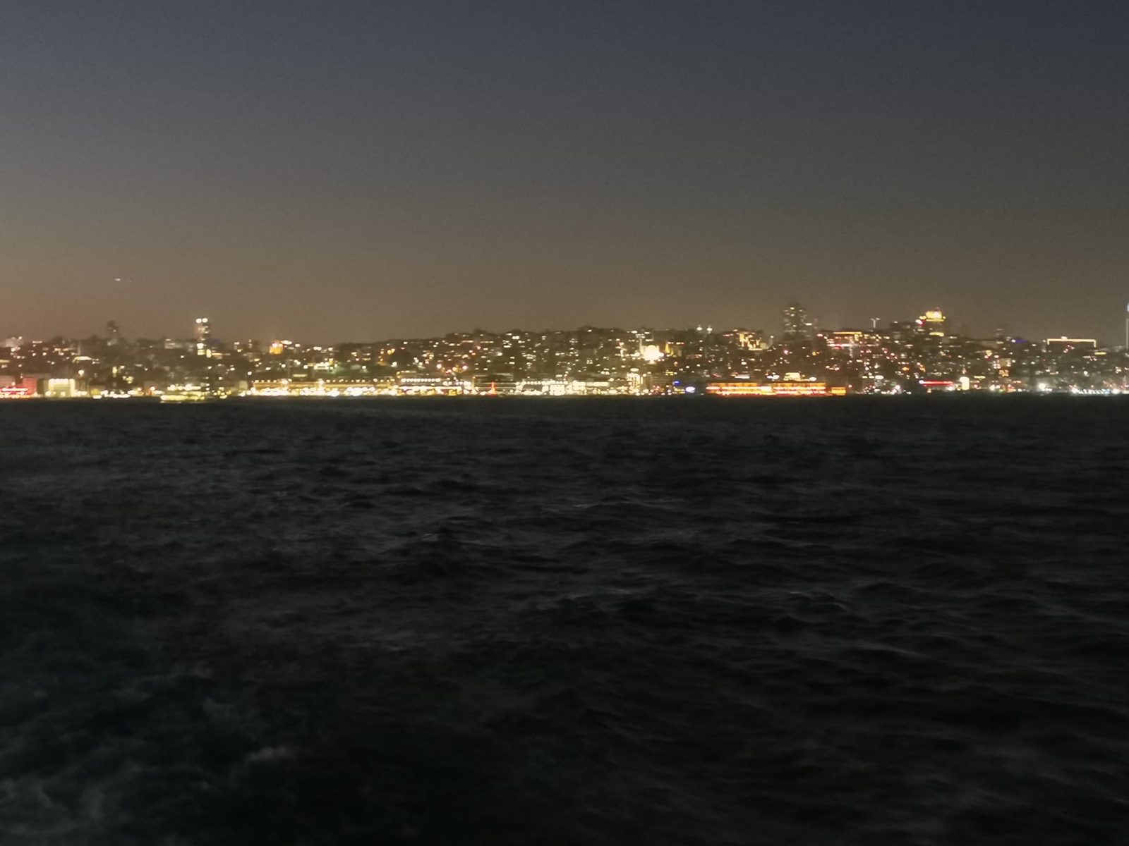 Die Stadt am Abend