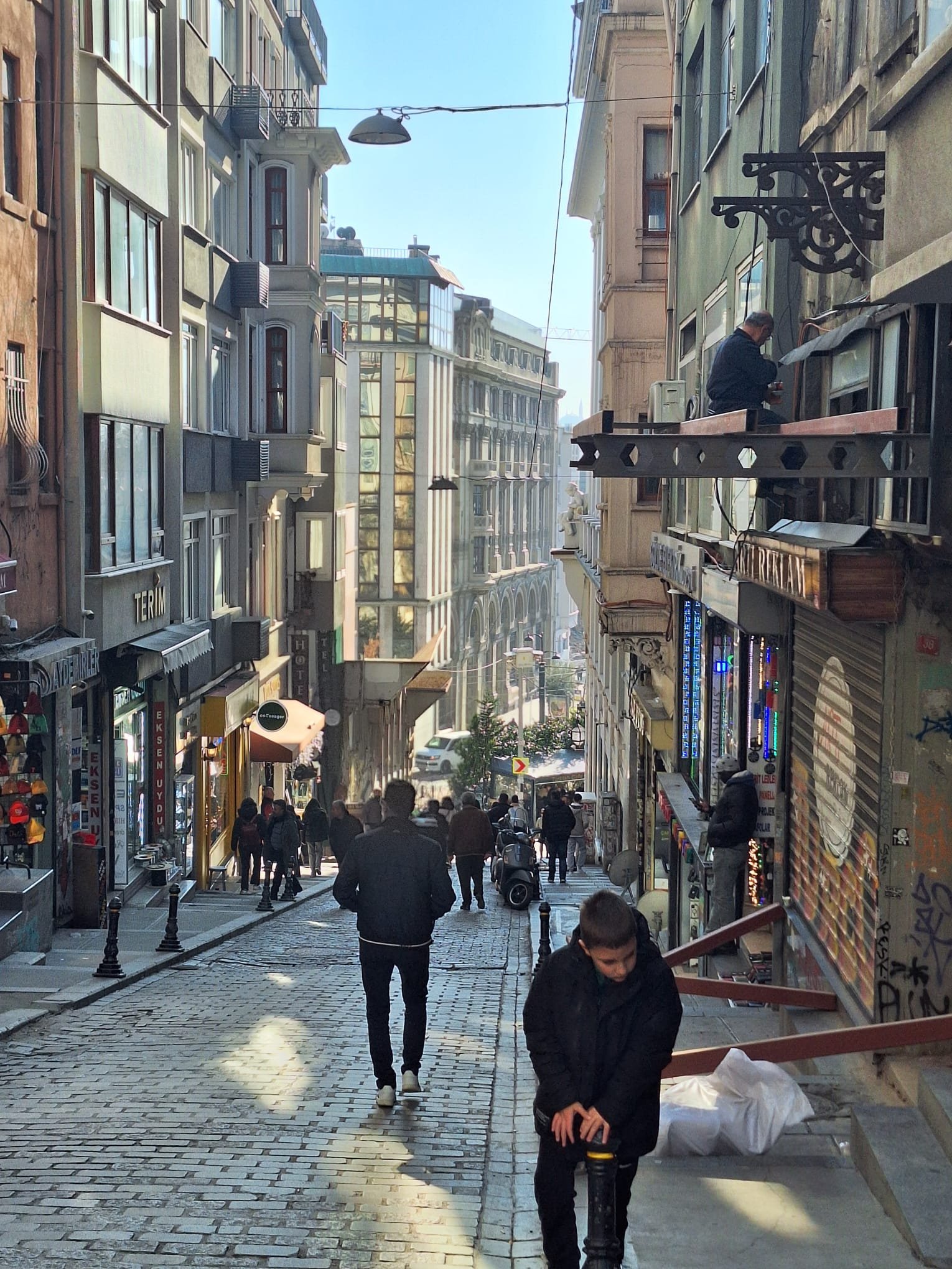 Galata-Turm: Genuesische Festung, Feuerwache und der eine Turm, von dem ich offenbar niemals genug Fotos haben werde