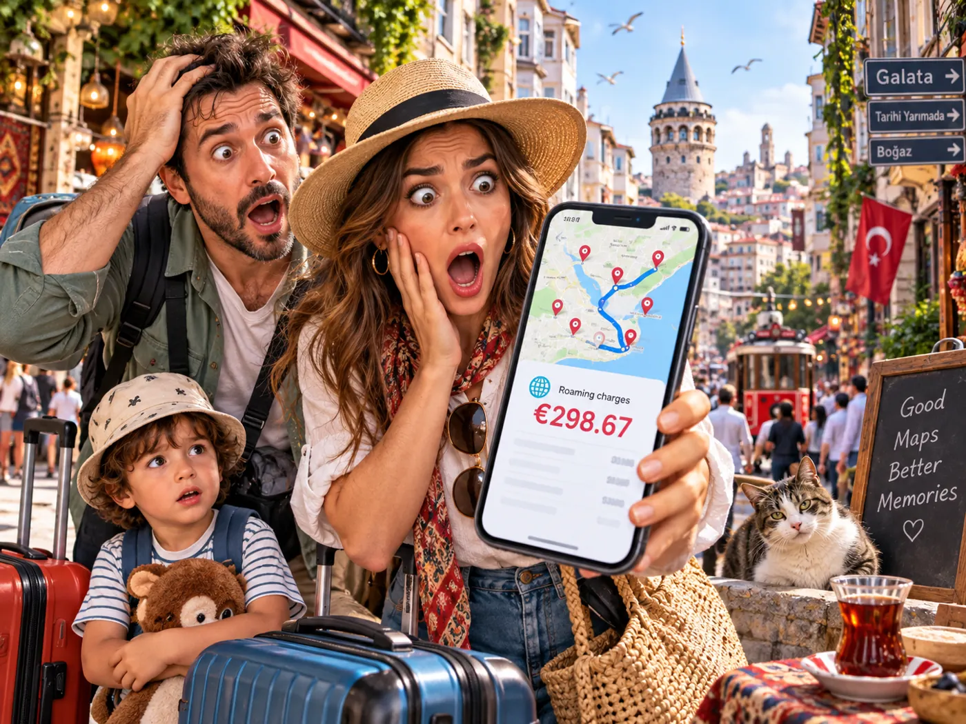 eSIM für Istanbul: Unsere Erfahrung nach fast 300 Euro Roamingkosten