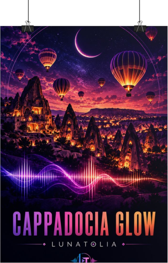 Cappadocia Glow Poster